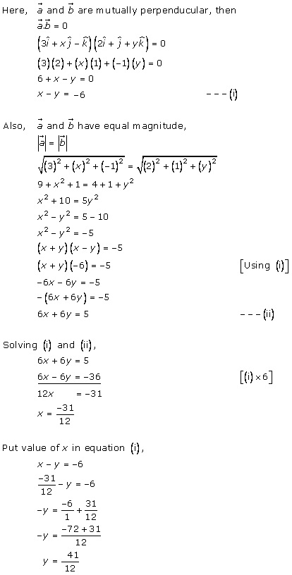 RD Sharma Class 12 Solutions Chapter 24 Scalar or Dot Product Ex 24.1 Q27