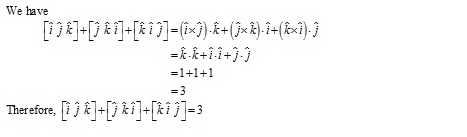 RD Sharma Class 12 Solutions Chapter 26 Scalar Triple Product Ex 26.1 Q1-i