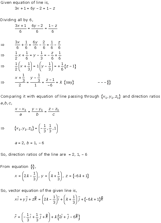 RD Sharma Class 12 Solutions Chapter 28 Straight Line in Space Ex 28.1 Q15
