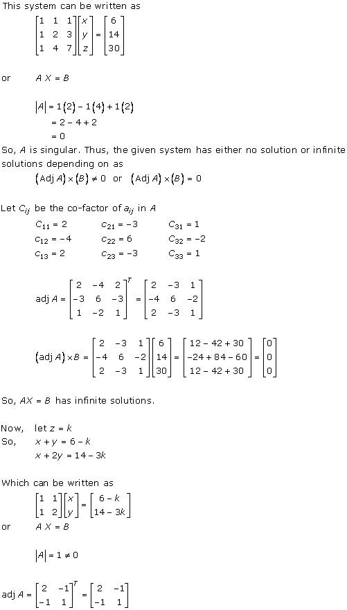 RD Sharma Class 12 Solutions Chapter 8 Solution of Simultaneous Linear Equations Ex 8.1 Q3-vii