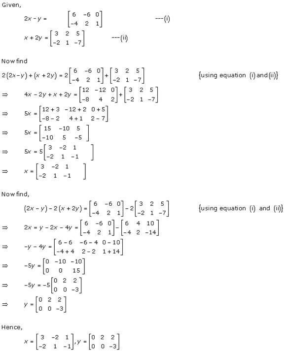 RD Sharma Class 12 Solutions Chapter 5 Algebra of Matrices Ex 5.2 Q9
