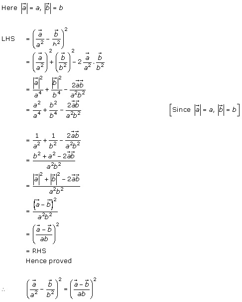 RD Sharma Class 12 Solutions Chapter 24 Scalar or Dot Product Ex 24.1 Q16