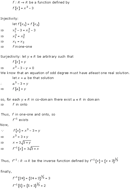 RD Sharma Class 12 Solutions Chapter 2 Functions Ex2.5 Q10