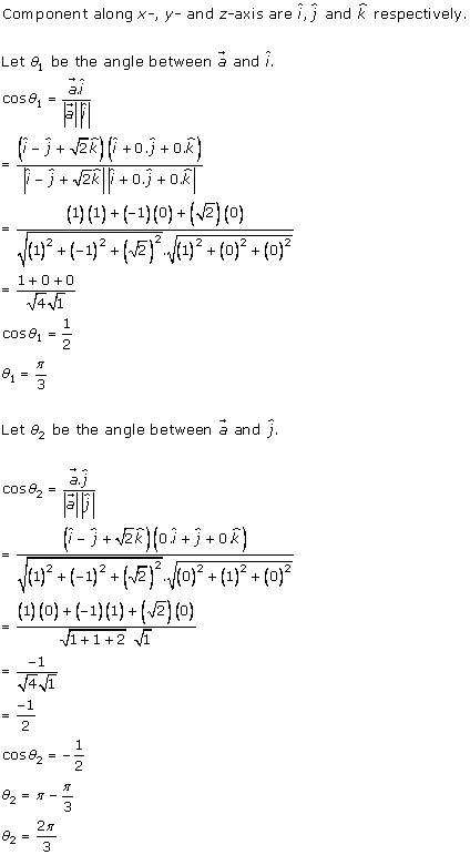 RD Sharma Class 12 Solutions Chapter 24 Scalar or Dot Product Ex 24.1 Q6