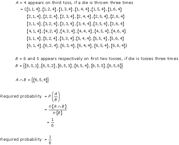 RD Sharma Class 12 Solutions Chapter 31 Probability Ex 31.1 Q 5