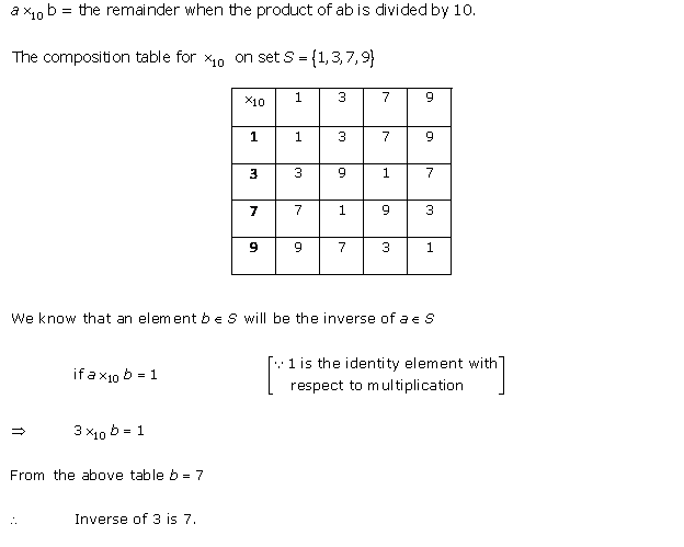 RD Sharma Class 12 Solutions Chapter 3 Binary Operations Ex 3.5 Q5