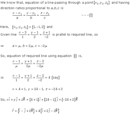 RD Sharma Class 12 Solutions Chapter 28 Straight Line in Space Ex 28.1 Q8