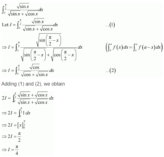 Ex 7.11 Integrals Class 12 Maths NCERT Solutions Sol 4