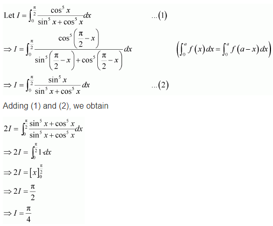 Ex 7.11 Integration Class 12 Maths NCERT Solutions Sol 8