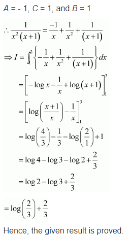 Integration Class 12 NCERT Solutions Miscellaneous Exercise Q 34 - ii