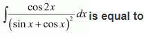 Integration Class 12 NCERT Solutions Miscellaneous Exercise Q 42