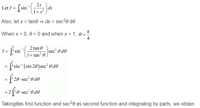 NCERT Class 12 Solutions Integrals Ex 7.10 Q 6