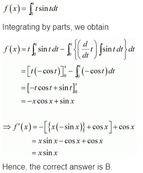 NCERT Maths 12 Solutions Ex 7.10 Q 20