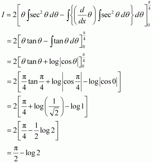 NCERT Solutions of Class 12 Maths Chapter 7 Integrals Ex 7.10 Q 5 - i