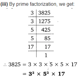 Real Numbers Class 10 Ex 1.2 Q 1 ii