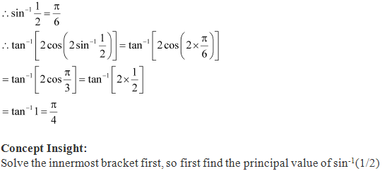 RD Sharma Class 12 Solutions Chapter 4 Inverse Trigonometric Functions Ex 4.1 Q2-ii
