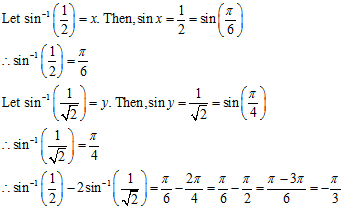 RD Sharma Class 12 Solutions Chapter 4 Inverse Trigonometric Functions Ex 4.1 Q3-i