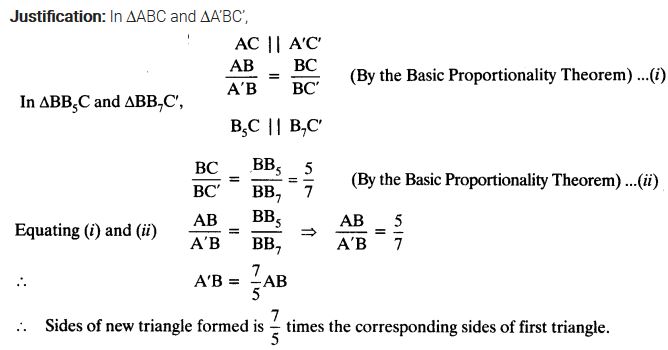 Ex 11.1 Class 10 NCERT Solutions PDF Q3.1