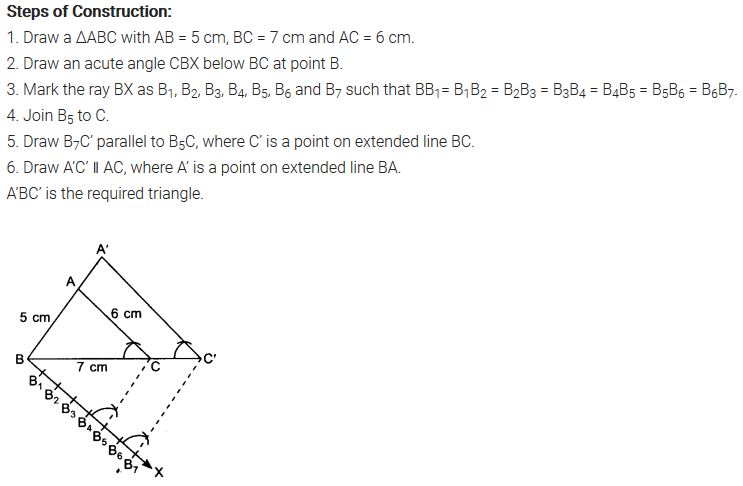 Ex 11.1 Class 10 NCERT Solutions PDF Q3