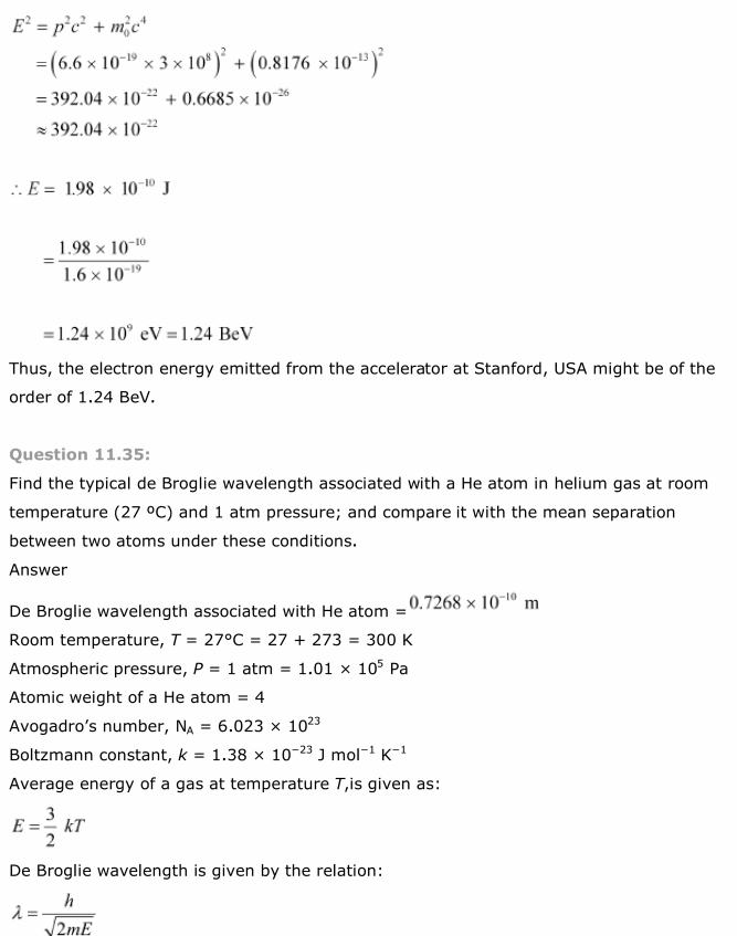 NCERT Solutions For Class 12 Physics Chapter 11 Dual Nature of Radiation and Matter 41