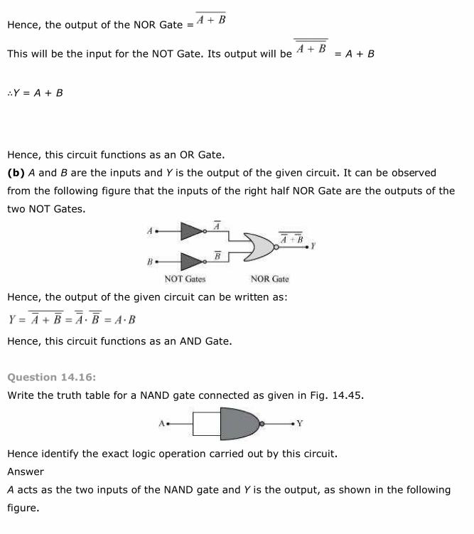 NCERT Solutions For Class 12 Physics Chapter 14 Semiconductors 10