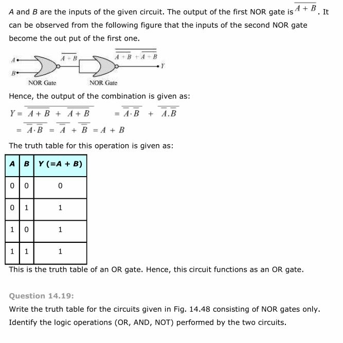 NCERT Solutions For Class 12 Physics Chapter 14 Semiconductors 13