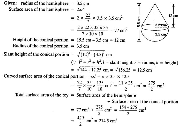 Ex 13.1 Class 10 Maths NCERT Solutions Q3