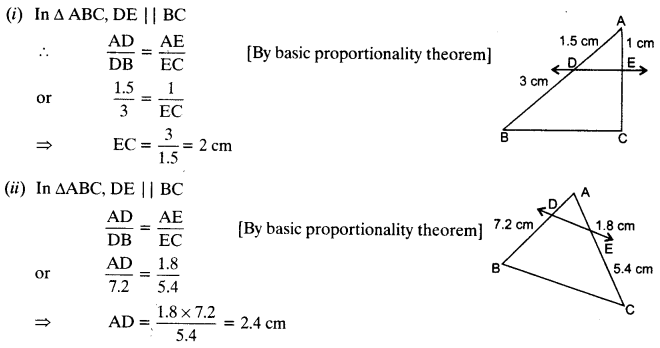 Triangles Class 10 Exercise 6.2