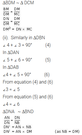 triangles ex 6.6 class 10 solutions