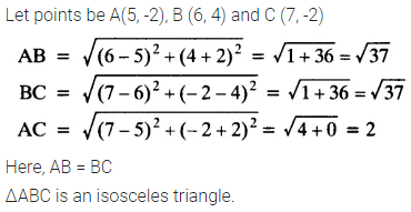 Ex 7.1 Class 10 Maths NCERT Solutions Coordinate Geometry PDF Download Q4