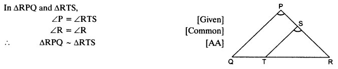 NCERT Solutions for Class 10 Maths Chapter 6 Exercise 6.3 Triangles in English medium PDF