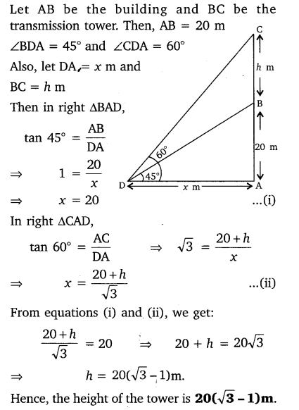 Exercise 9.1 Class 10 Maths NCERT Solutions pdf Q7