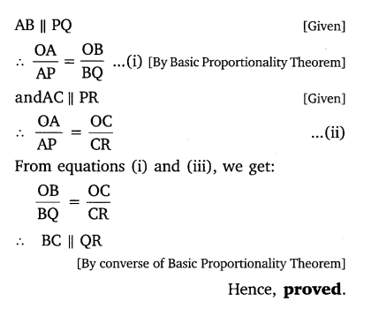 triangles class 10