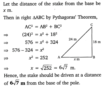 Class 10 Triangles Exercise 6.5