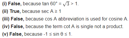 Trigonometry Class 10 Chapter 8 Exercise 8.1 NCERT Solutions PDF Download Q11