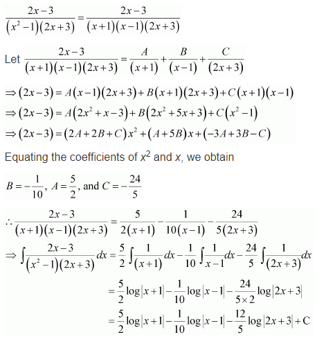 Class 12 Integration NCERT Solutions Ex 7.5 Q 10