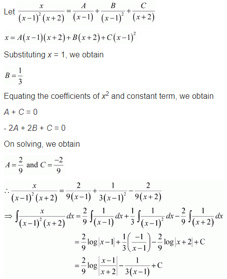 Class 12 Integration NCERT Solutions Ex 7.5 Q 8