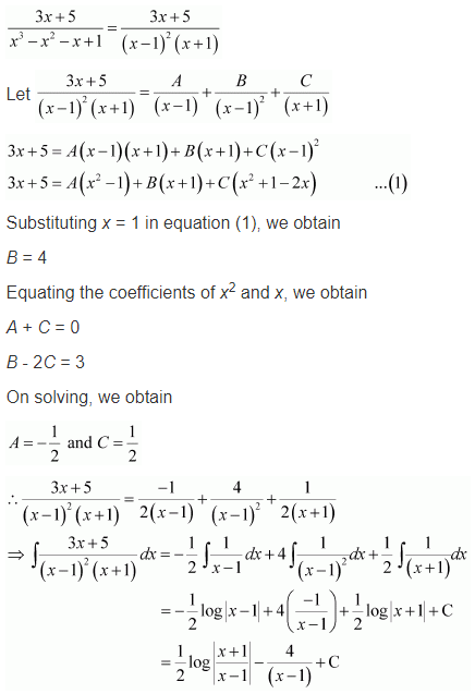 Class 12 Integration NCERT Solutions Ex 7.5 Q 9