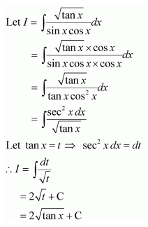 NCERT Integration Solutions Ex 7.2 Q 34