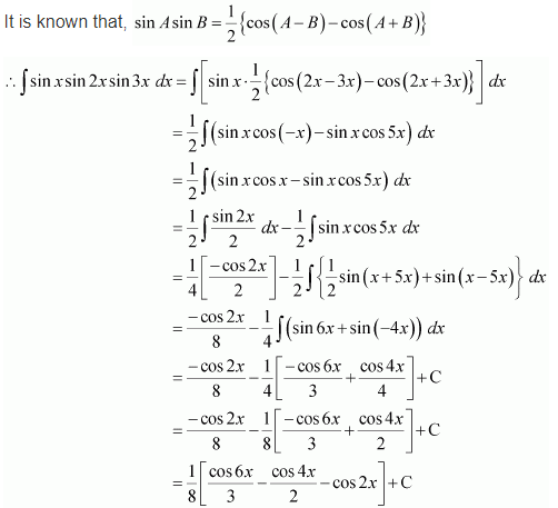 NCERT Solutions Integration Chapter 7 Ex 7.3 Q 6