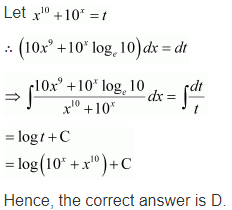 NCERT Solutions for Class 12 Maths integrals Ex 7.2 Q 39