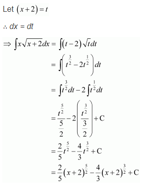 class 12 integration NCERT Solutions Chapter 7 Ex 7.2 Q 7