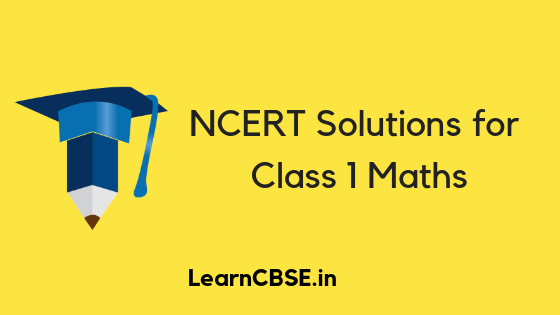 NCERT Solutions for Class 1 Maths