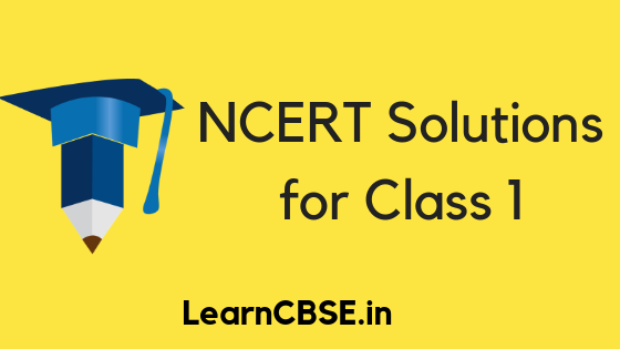 NCERT Solutions for Class 1