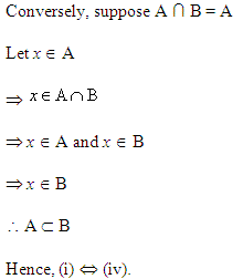 NCERT Solutions for Class 11 Maths Chapter 1 Miscellaneous Ex Q 4 iv