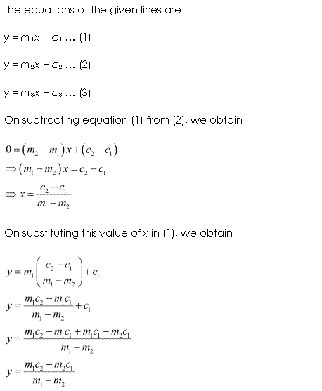 Class 11 Maths NCERT Solutions Chapter 10 Straight Lines Miscellaneous Exercise A10.1