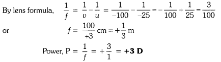 NCERT Solutions for Class 10 Science Chapter 11 Human Eye and Colourful World Chapter End Questions Q7.3