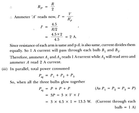 NCERT Solutions for Class 10 Science Chapter 12 Electricity Text Book Questions SAQ Q7.2