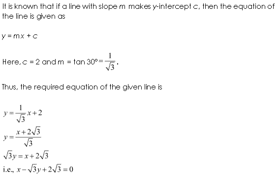 NCERT Solutions for Class 11 Maths Chapter 10 Ex 10.2 A6.1