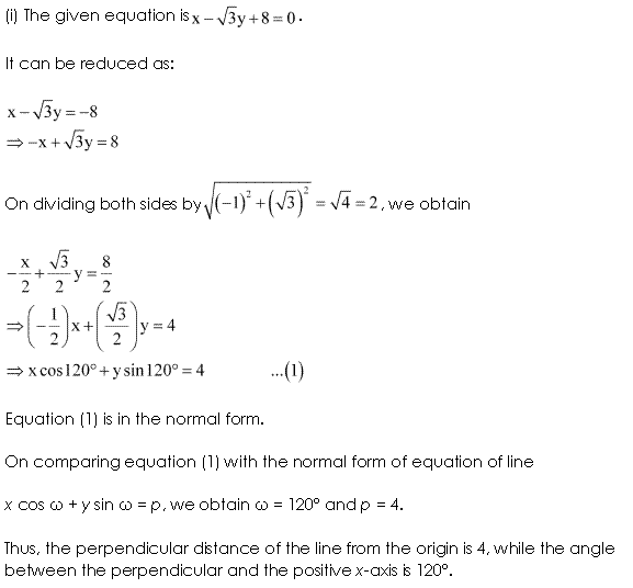 NCERT Solutions for Class 11 Maths Chapter 10 Ex 10.3 A3.1